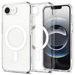 iPhone 16e Case (2025) Ultra Hybrid MagFit / Crystal Hybrid MagFit Frost Black - Spigen Malaysia