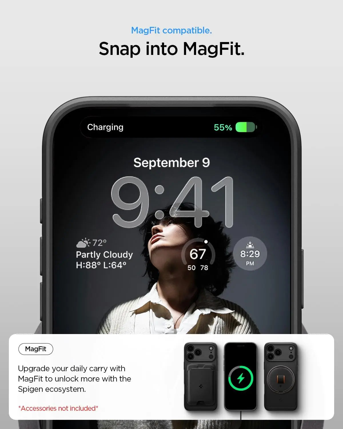 iPhone 17 Pro Case Thin Fit MagFit - Spigen Malaysia