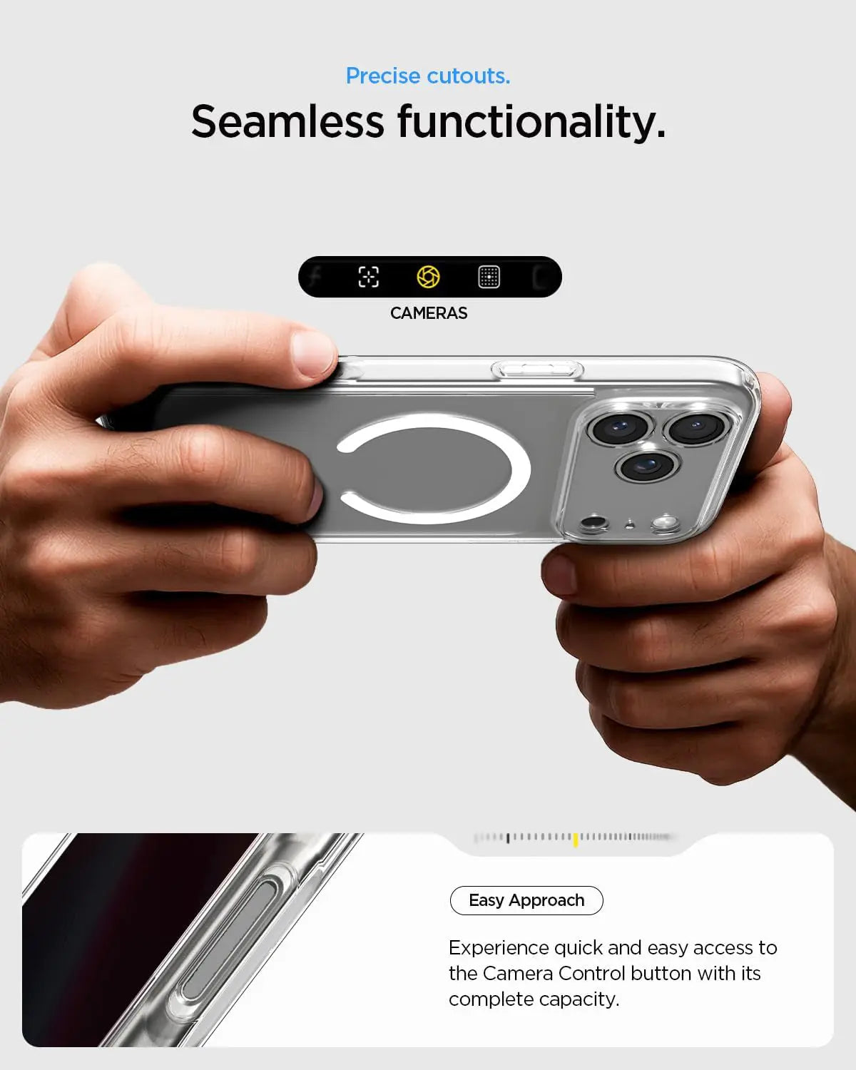 iPhone 17 Pro Case Ultra Hybrid MagFit Frost - Spigen Malaysia