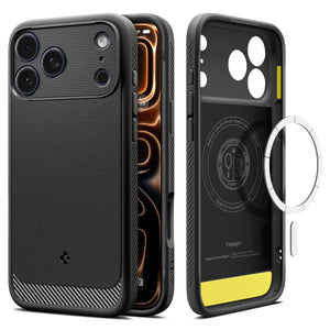 iPhone 17 Pro Max Case Rugged Armor MagFit - Spigen Malaysia