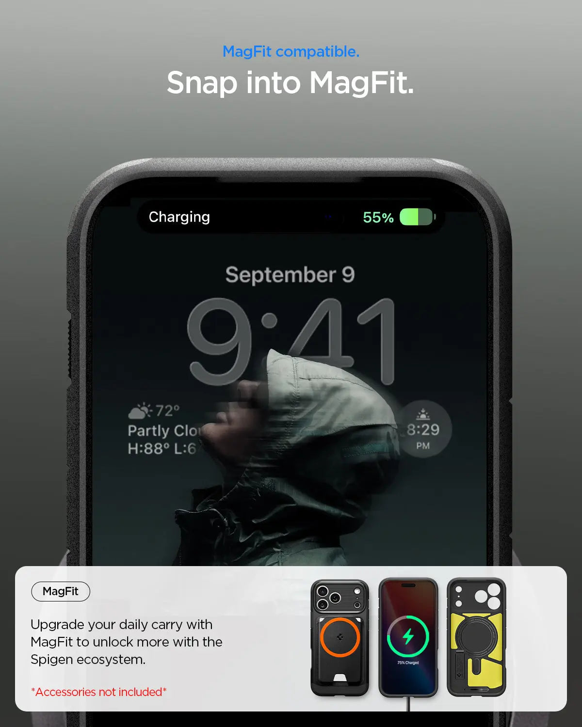 iPhone 17 Pro Max Case Tough Armor T AI Magfit - Spigen Malaysia