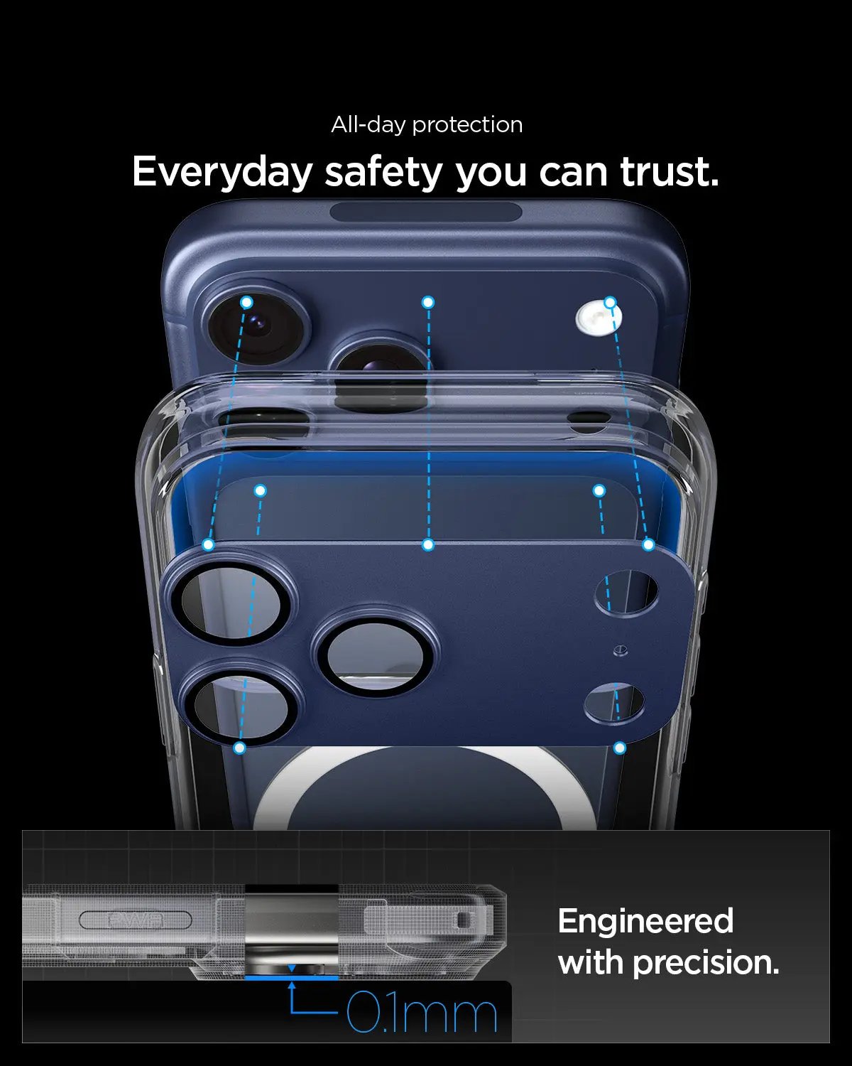 iPhone 17 Pro Max Lens Protector Optik Pro XL EZ Fit - Spigen Malaysia