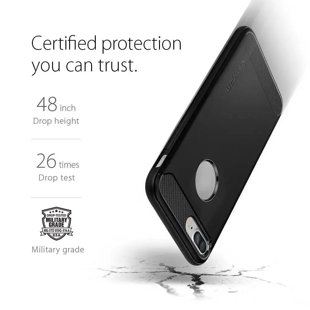 iPhone 8 Plus / iPhone 7 Plus Case Rugged Armor - Spigen Malaysia