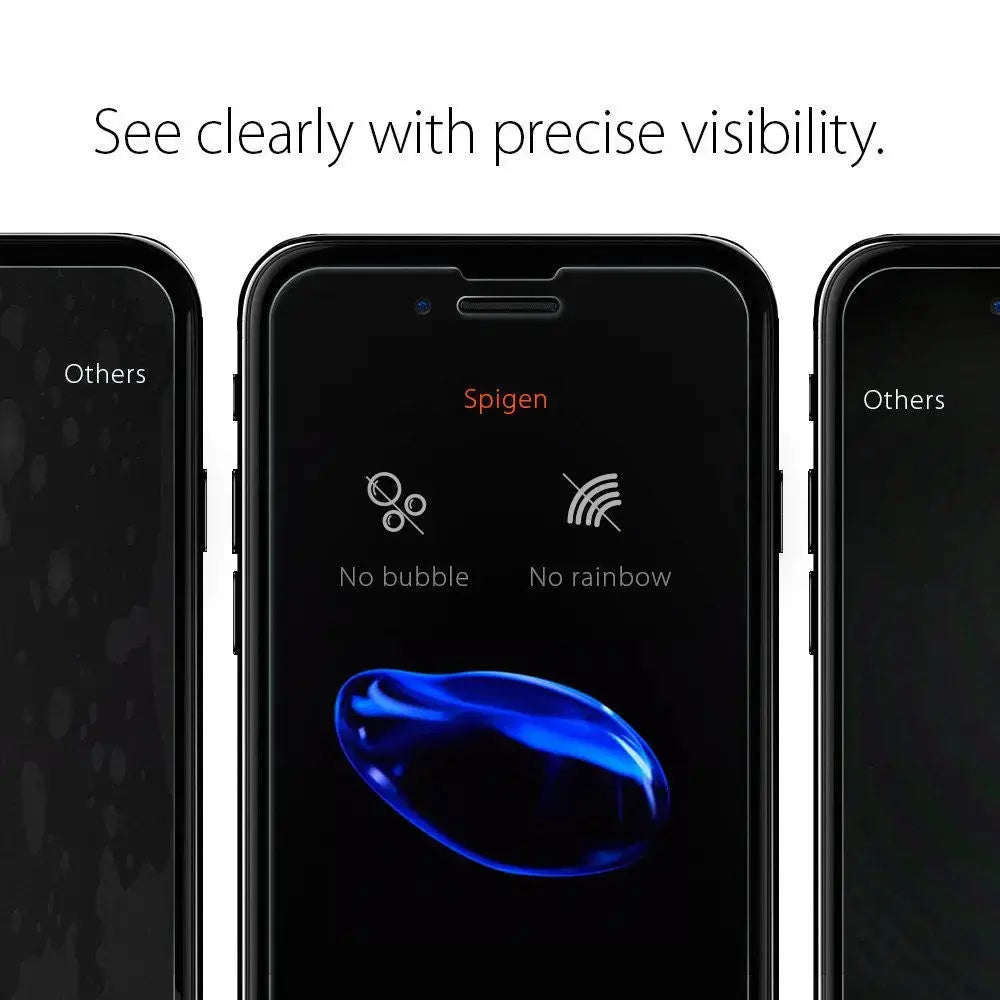 iPhone 8 Plus / iPhone 7 Plus Screen Protector Glas.tR Slim HD - Spigen Malaysia