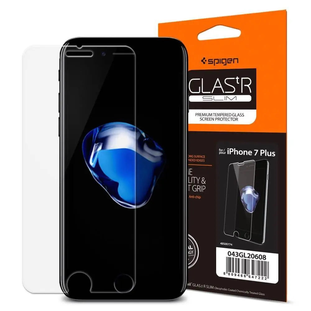 iPhone 8 Plus / iPhone 7 Plus Screen Protector Glas.tR Slim HD - Spigen Malaysia