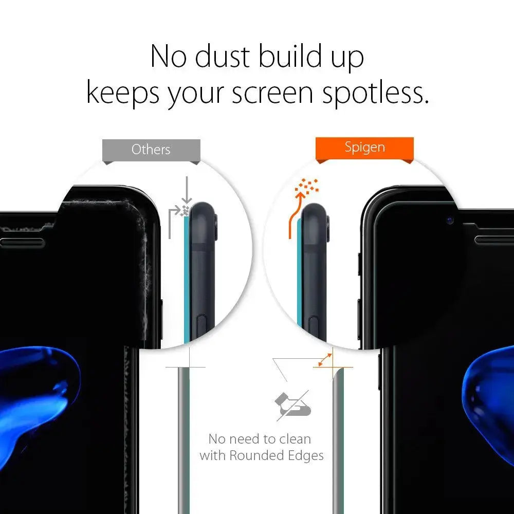 iPhone 7 / iPhone 8 Screen Protector GLAS.tR Slim - Spigen Malaysia