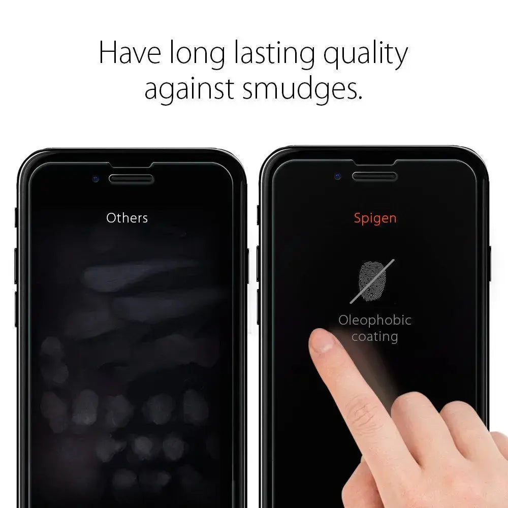 iPhone 7 / iPhone 8 Screen Protector GLAS.tR Slim - Spigen Malaysia