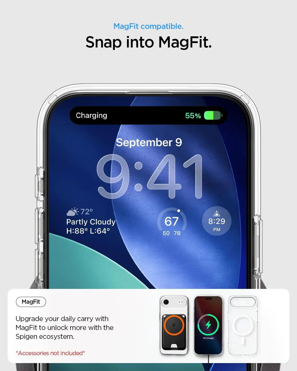 iPhone Air Case Ultra Hybrid MagFit Frost - Spigen Malaysia