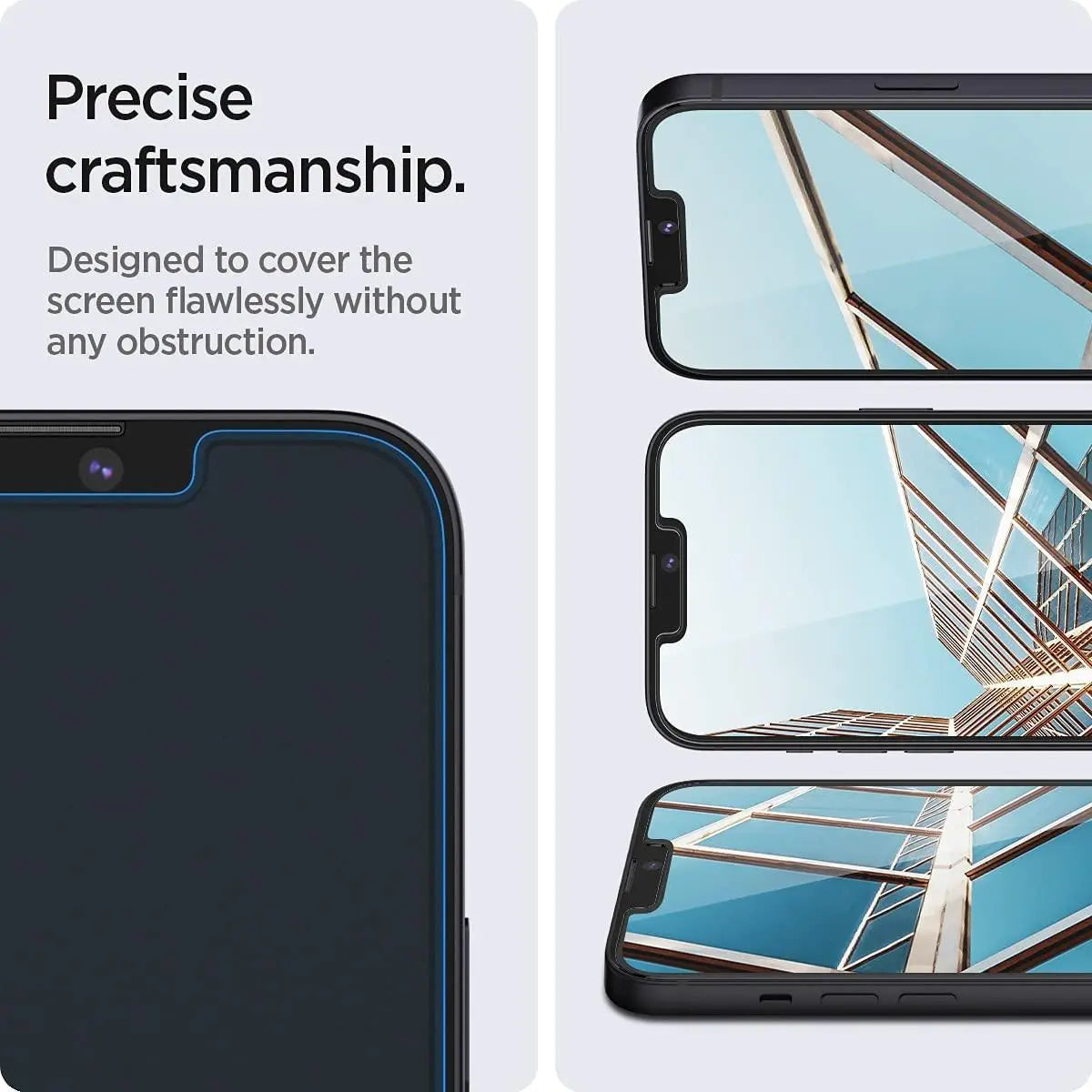 iPhone 16e (2025) / 14 / 13 Pro / 13 Tempered Glass Glas.tR EZ Fit - Spigen Malaysia