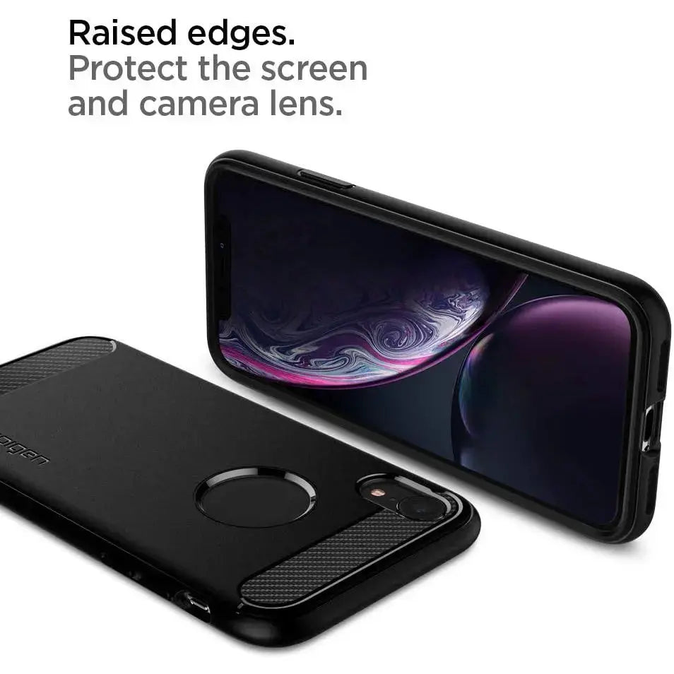 iPhone XR Case Rugged Armor - Spigen Malaysia