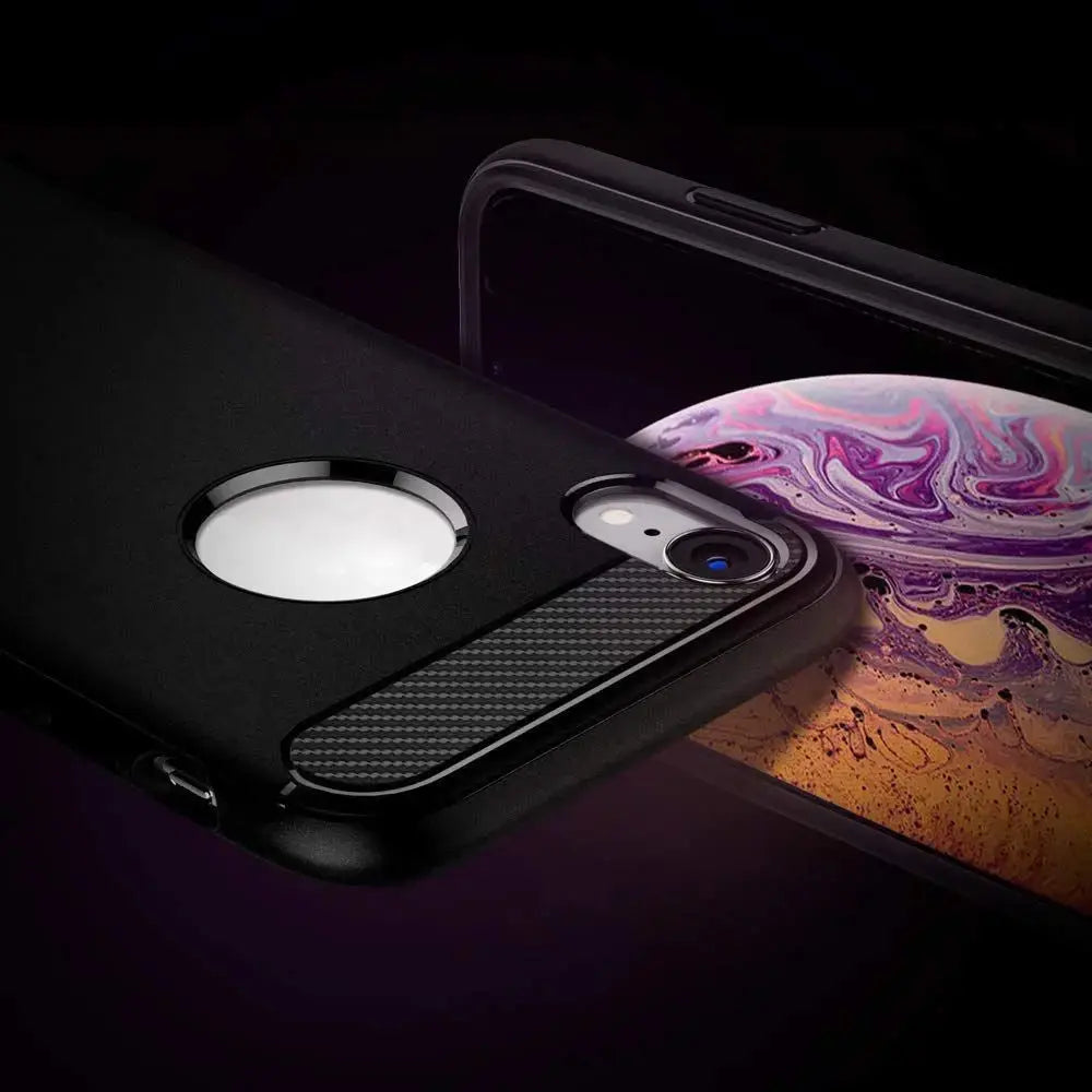 iPhone XR Case Rugged Armor - Spigen Malaysia