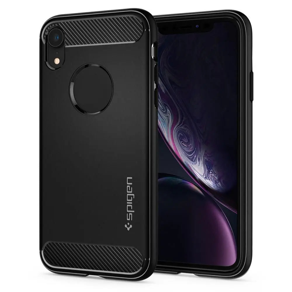 iPhone XR Case Rugged Armor - Spigen Malaysia