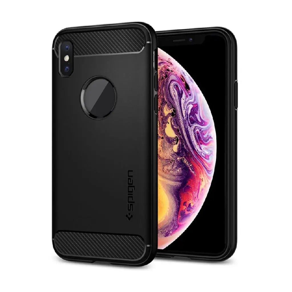 iPhone XS Case / iPhone X Case Rugged Armor - Spigen Malaysia