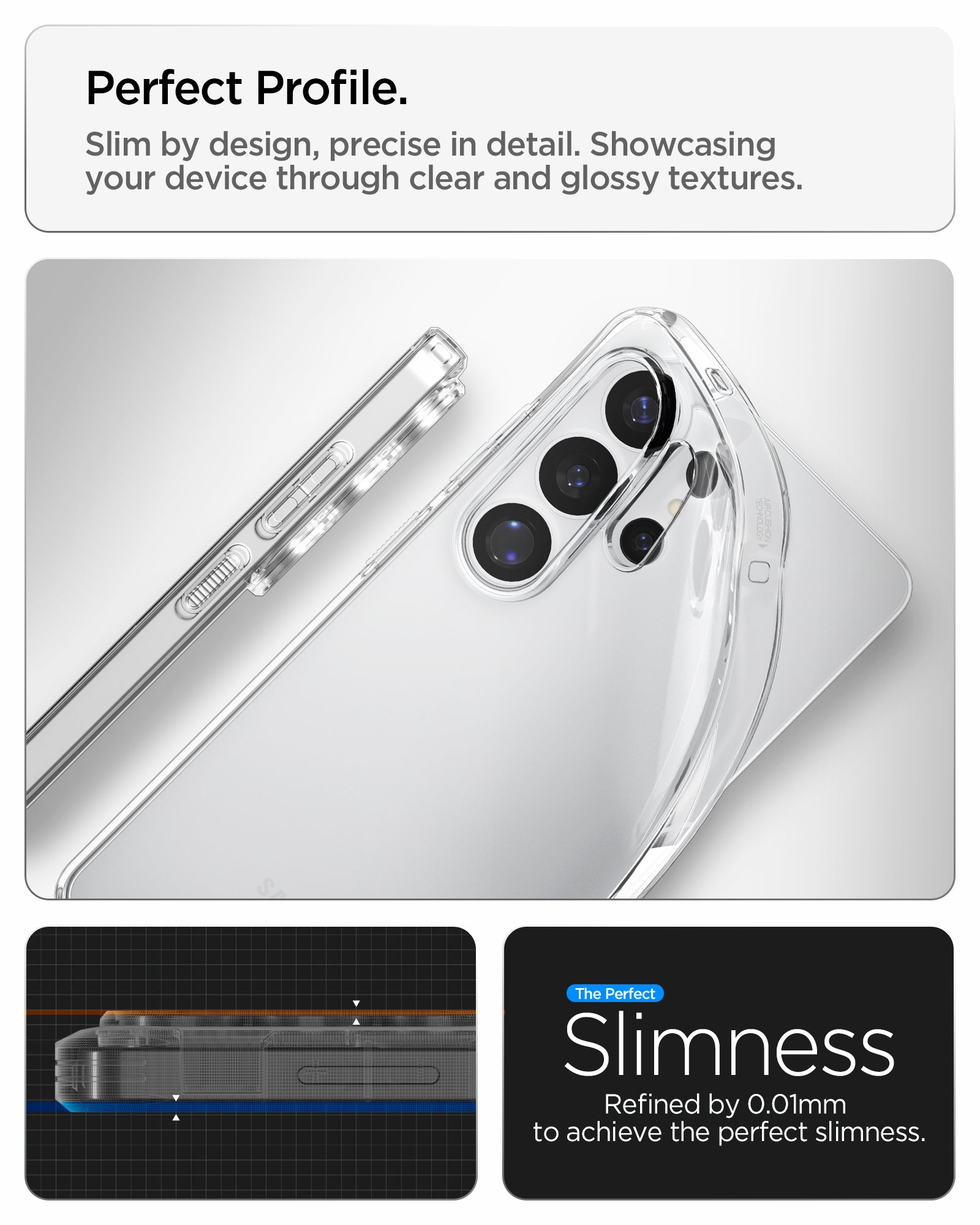 Samsung S26 Ultra Case 6.9" Liquid Crystal - Spigen Malaysia