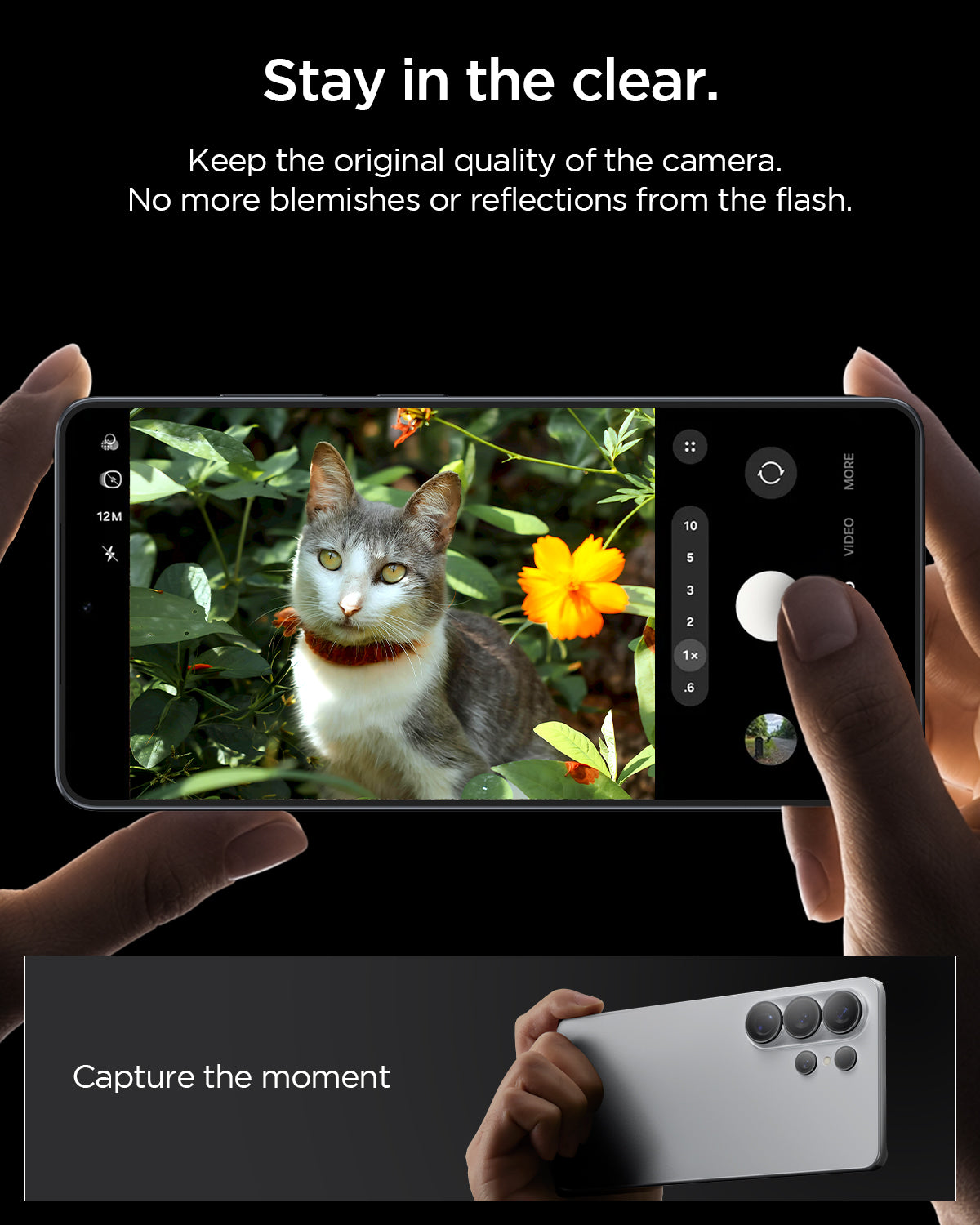 [2 Pack] Samsung S26 Ultra Camera Lens Protector 6.9" EZ Fit Optik Pro HD - Spigen Malaysia