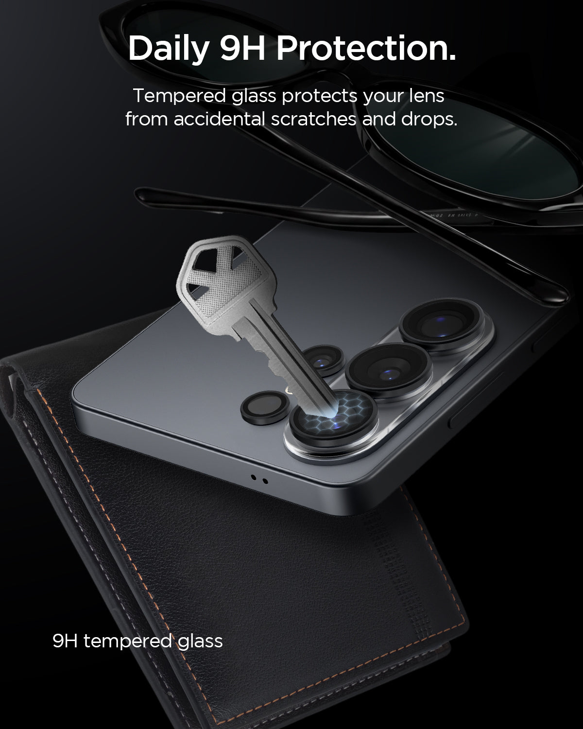 [2 Pack] Samsung S26 Ultra Camera Lens Protector 6.9" EZ Fit Optik Pro HD - Spigen Malaysia