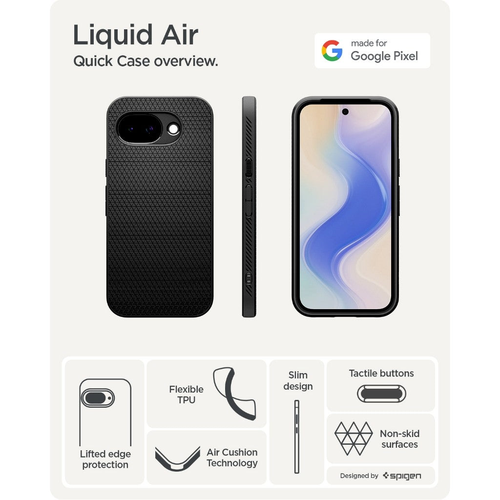 Google Pixel 10a Case Liquid Air - Spigen Malaysia
