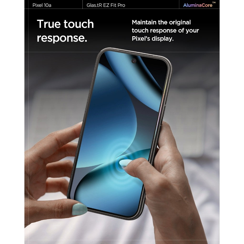 [2 Pack] Google Pixel 10a Screen Protector Glas.tR EZ Fit - Spigen Malaysia