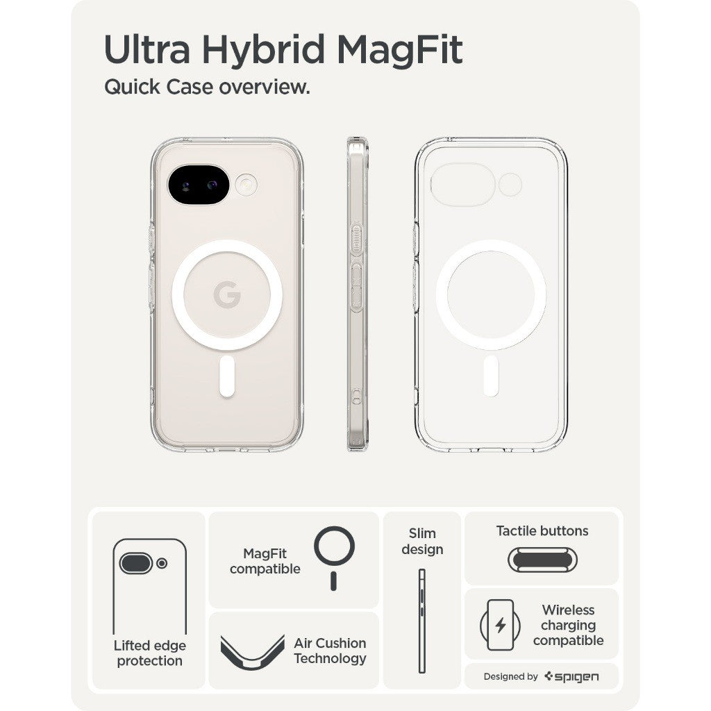Google Pixel 10a Case Ultra Hybrid MagFit - Spigen Malaysia