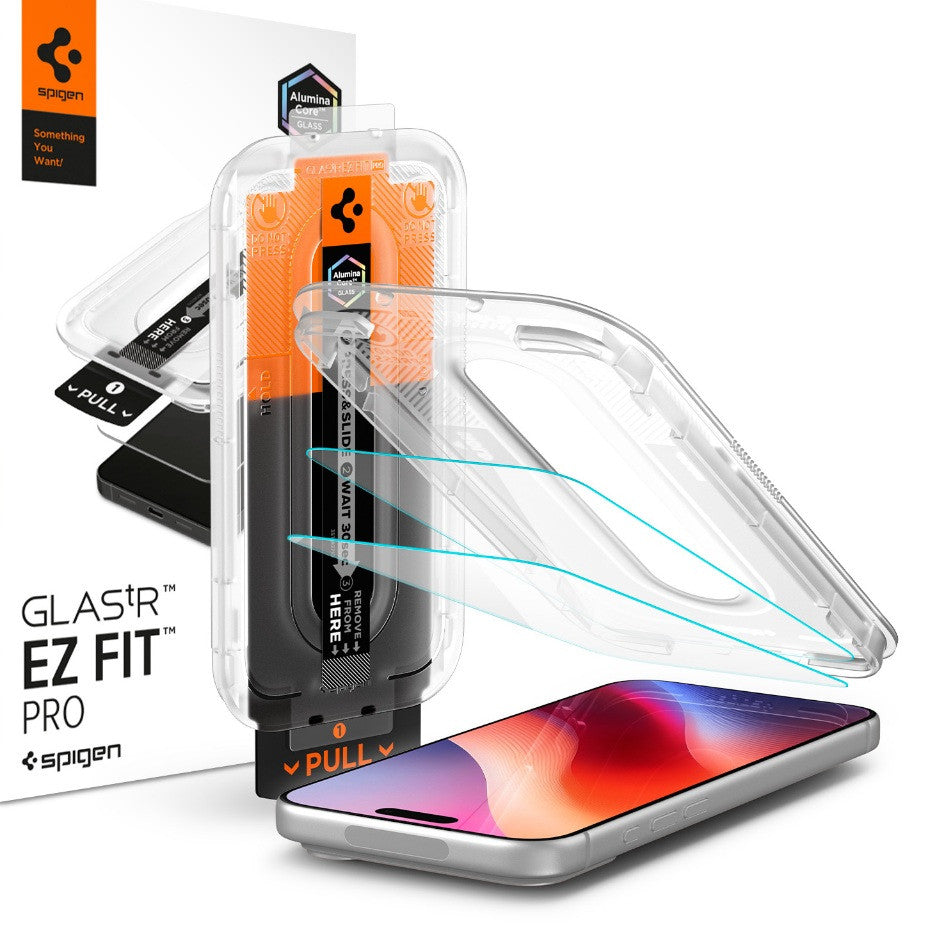 [2 Pack] iPhone 18 Pro Max / 17 Pro Max / 16 Pro Max Screen Protector EZ Fit Pro HD