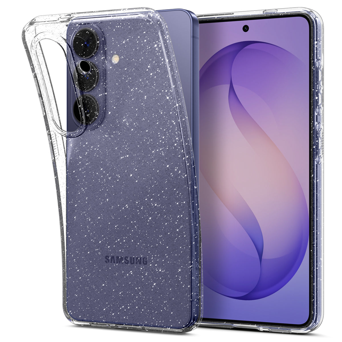 Samsung S26 Case 6.3" Liquid Crystal Glitter - Spigen Malaysia