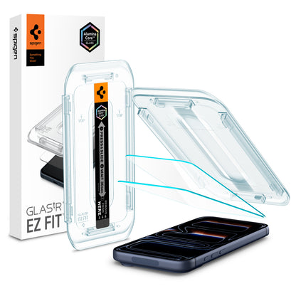 [2 Pack] iPhone 17 Pro / 17 / 16 Pro Tempered Glass EZ Fit - Spigen Malaysia