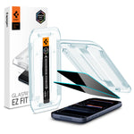 [2 Pack] iPhone 17 Pro / 17 / 16 Pro Privacy Screen Protector EZ Fit - Spigen Malaysia