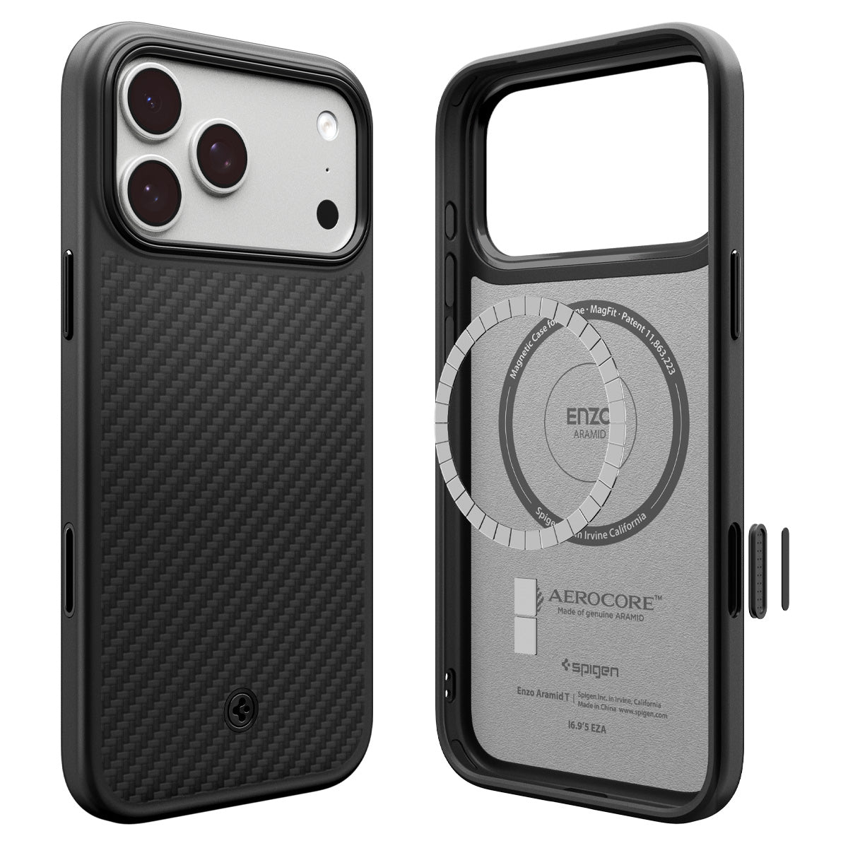 iPhone 18 Pro Max / 17 Pro Max Case Enzo Aramid T MagFit