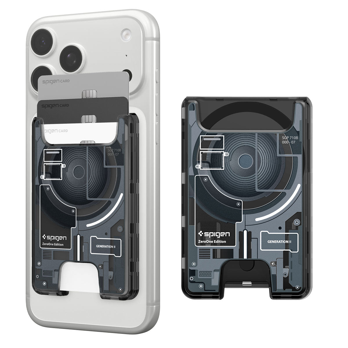 iPhone MagSafe Card Holder Ultra Hybrid Zero One - Spigen Malaysia
